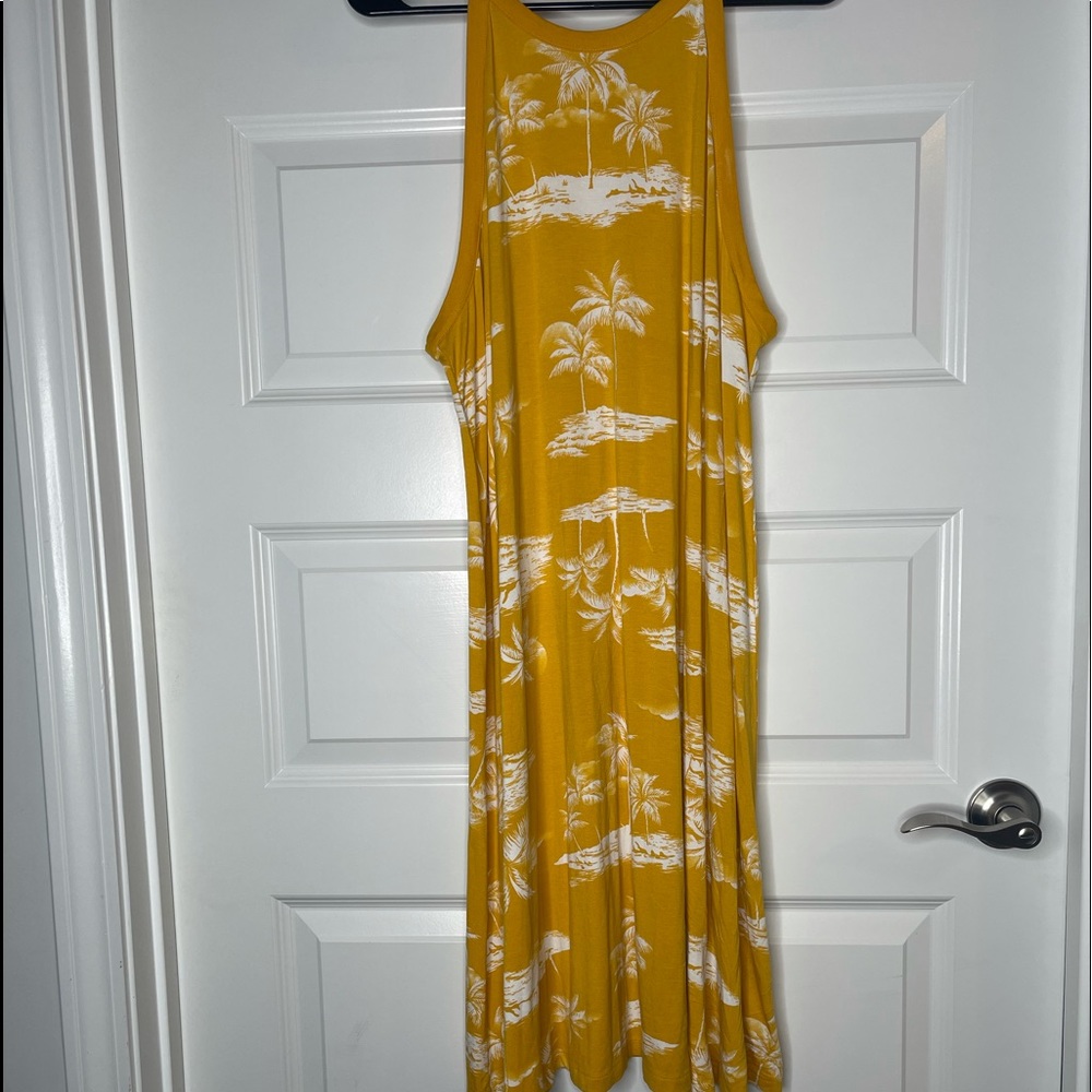 Yellow Sundress Size XL Never Worn